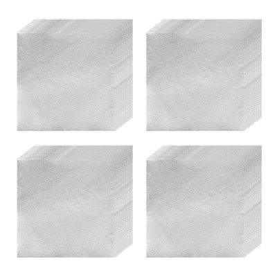 100 Pcs 3.933.93in1010cmAluminum Foil Sheets, Large Square Food Wrapping Papers For Candy Making, Chocolate Packaging, Baking, Gift Wrapping And Party Decora(Size:Orange peel surface,Color:Silver)