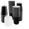 EcoQuality 12 oz Black Ripple Paper Cups with Lids Disposable Hot Beverage Cups for Coffee, Tea, Hot Chocolate, Parties, Events, and To Go Drinks (30) view 2