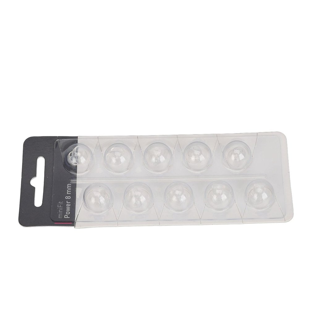 NineLife Basics Pack of 10 Earplugs with Greater Transparency, Double Layer, Closed Acoustic Domes, Comfortable, Antistatic (8mm)