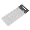 NineLife Basics Pack of 10 Earplugs with Greater Transparency, Double Layer, Closed Acoustic Domes, Comfortable, Antistatic (8mm) view 2