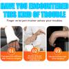 2 In 1 Wrist Orthosis - Wrist Training Equipment With 9 Gear Intensity, 3 Gear Speed & Full-angle Training, Manual Wrist Brace For Hand Support & Joint Stiffness Relief Right hand view 2