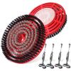 2PC S7001 Enhanced Replacement Brush Heads for Shark S8201/S7000 Series, for Deeper Cleaning of Hard Floors with Shark Steam Mops (Black Grey) view 1