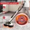 2PC S7001 Enhanced Replacement Brush Heads for Shark S8201/S7000 Series, for Deeper Cleaning of Hard Floors with Shark Steam Mops (Black Grey) view 3