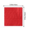 100 Pcs 3.933.93in1010cmAluminum Foil Sheets, Large Square Food Wrapping Papers For Candy Making, Chocolate Packaging, Baking, Gift Wrapping And Party Deco(Size:Smooth surface,Color:Sakura) view 2