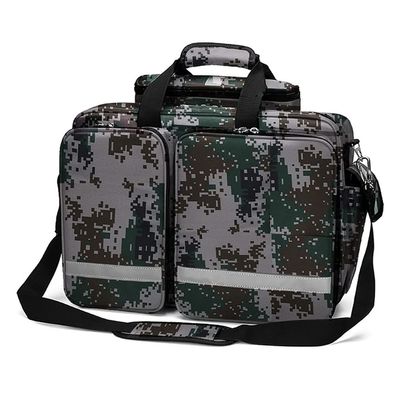 First Aid Backpack Empty First Responder Bag Emergency Survival Trauma Kit for Emergency at Home, Office, Car, Outdoors(Camouflage)