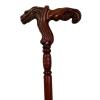 GRIPITHPY Animal Shape Hand Carved Walking Cane, Wooden Walking Stick Crutches, Comfort Ergonomic Handle Cane for Seniors Gifts, Men Women Old Elderly Walkings Cane(L 35.4", B) view 1