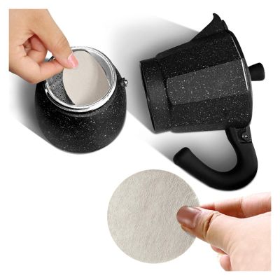 1000Pcs Round Coffee Filter Paper 56mm 60mm 68mm For Espresso Coffee Maker Coffee Filters Tools Moka Pot Paper Filter(L-64mm,1000pcs)