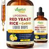 Liposomal Red Yeast Rice with CoQ10 Drops, Red Rice Yeast 1200 mg, 2 FL OZ view 1
