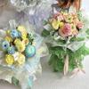 10.9Yard Bouquet Wrapping Paper Roll,22.04Inch Waterproof Floral Paper Wrapper,Wrapping Paper for DIY,Flower Gift Baskets Wrap,Arts & Crafts view 3