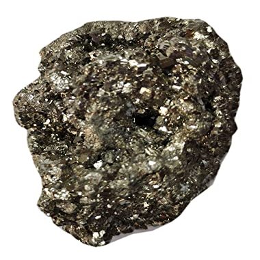 Golden Pyrite Crystal Fools Gold U185Gm Single Piece Natural Rough Peru Stone Cluster Chunk For Wealth Money Attract Business Luck Reiki Healing Stones Aura Cleaning Chakras Meditation-B0B9SP5XMRNAMZ