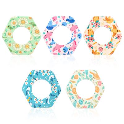 25pcs Waterproof Adhesive Patches overpatch for Libre 2, Flower Bird Design Sensor Covers Stickers Breathable Over Patches for Sugar Monitoring Devices (5 Styles)
