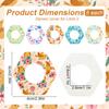 25pcs Waterproof Adhesive Patches overpatch for Libre 2, Flower Bird Design Sensor Covers Stickers Breathable Over Patches for Sugar Monitoring Devices (5 Styles) view 2