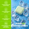 blue fresh Ice Machine Cleaner Tablets for Hard Water - 28 Pack Nickel Safe Scale Removal for Countertop Portable Commercial Nugget Ice Makers, Compatible with Opal, GE Profile, Frigidaire view 3