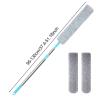 Cleaning Tools, Ceiling Fan Cleaner Duster, Flat Duster with 2 Microfiber Clothes, Damp Dusters with Extension Pole (37 to 51 inches) Cleaning Duster for Bed High Ceilings Gap Dusters view 2
