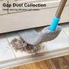 Cleaning Tools, Ceiling Fan Cleaner Duster, Flat Duster with 2 Microfiber Clothes, Damp Dusters with Extension Pole (37 to 51 inches) Cleaning Duster for Bed High Ceilings Gap Dusters view 3