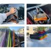 PILULY 3Pcs Super Absorbent Carbon Fiber Microfiber Cloth for Car Glass Kitchen Surfaces Not Residues Polishing Towel view 2
