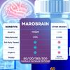 (2 Pack) Marobrain Capsules, Official Marobrain Pills with All Natural Ingredients, Advanced Formula Brain Health Support Supplement with Max Strength Premium Vitamins for Women & Men (120 Capsules) view 3