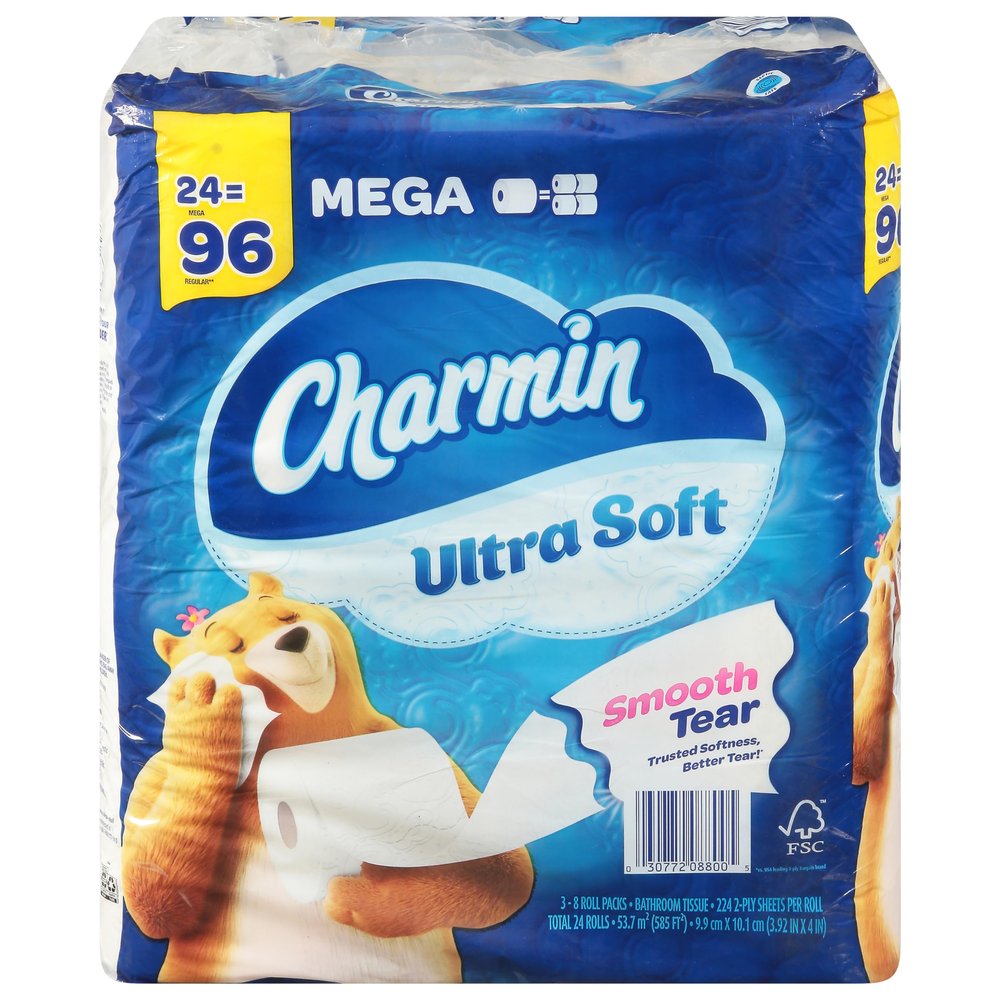 Charmin, Ultra Soft, 24 Count
