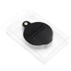 10x Small Pocket Magnifier Glass, Qirte Mini Folding Magnifying Lenses with Rotating Protective Leather Sheath for Seniors Reading, Inspection, Kids for Exploration, Elder Gift, 2 3/8'' Lens Size view 2