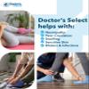 Doctor's Select Non Slip Diabetic Socks for Men & Women - 6 Pairs | Black, White, Gray, Light Gray, Tan, Brown | No Slip Socks Men | Grip Socks for Yoga, Pilates, Barre view 4