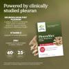 Terry Naturally PleuraMax Extra Strength - Upper Respiratory Health Supplement - Sourced from Oyster Mushrooms - Includes Vitamin C & Zinc for Immune Support - Vegan - 15 Capsules (15 Servings) view 3