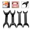8 Pcs T-Shape Intraoral Cheek Lip Retractor Double Head Autoclavable Dental Mouth Opener Intraoral Opener Teeth Retractors Kit for Teeth Whitening Dental Orthodontic Tool Surgical Retractor, Black view 4