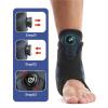 1Pc Ankle Brace Advanced Metal Support for Men & Women Sprained Ankles with Metal Springs Ankle Support(Black Yellow) view 2