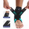 1Pc Ankle Brace Advanced Metal Support for Men & Women Sprained Ankles with Metal Springs Ankle Support(Black Yellow) view 4