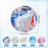10pcs Sensor Covers for Libre 2/3, Breathable Adhesive Patches Waterproof CGM Overpatch Tape Sensor Stickers for Libre Accessories (Marble Gradient, 5 Styles) view 2