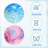 10pcs Sensor Covers for Libre 2/3, Breathable Adhesive Patches Waterproof CGM Overpatch Tape Sensor Stickers for Libre Accessories (Marble Gradient, 5 Styles) view 4