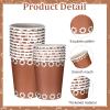 100Pcs Copas De Barro Mexicanas Disposable Paper Cups, 9 Oz Terracotta Flower Clay Disposable Mexican Cups, Mexican Party Decorations Cantaritos De Barro Mexicanos Cup, Cielito Lindo Party Decoration view 3