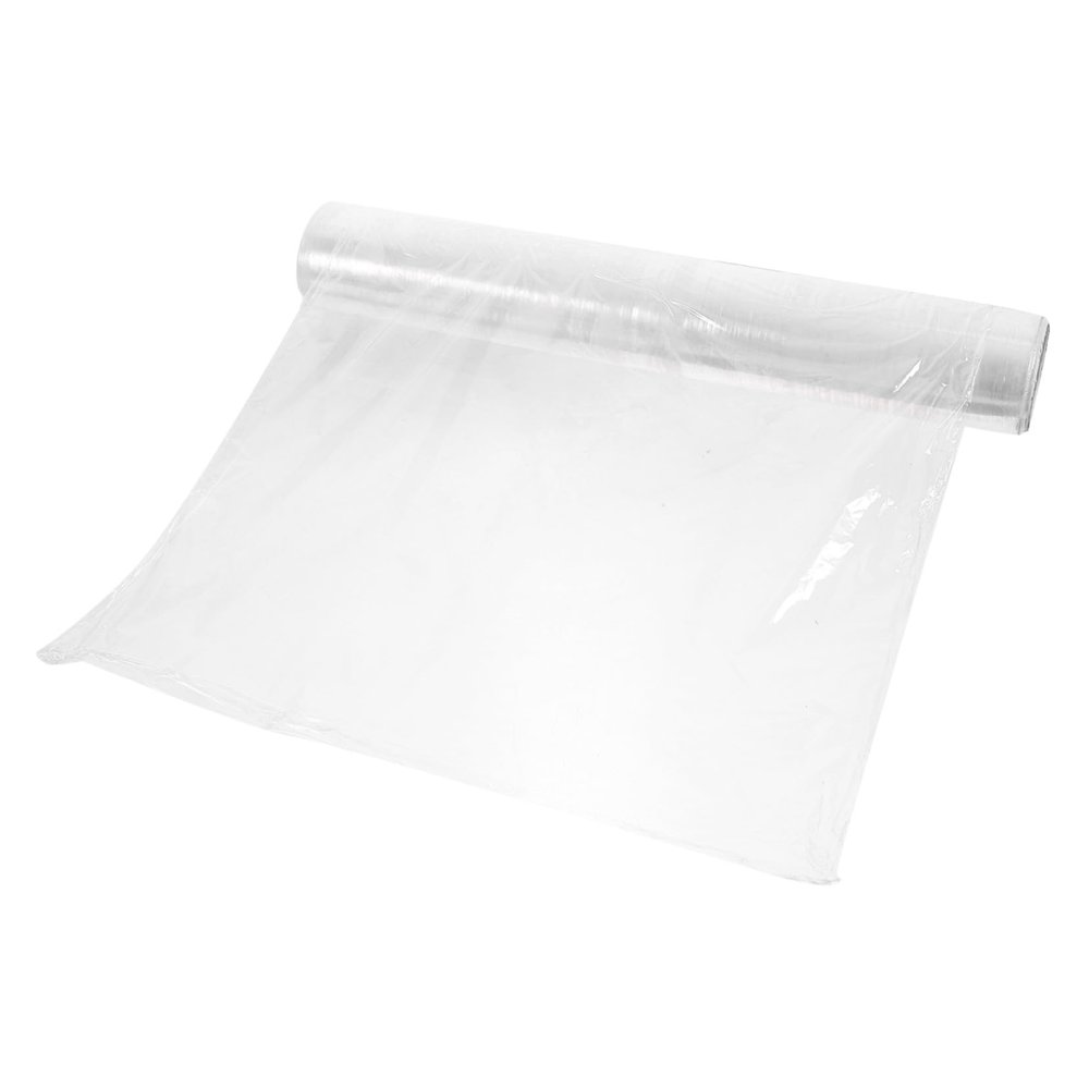 COOLHIYA Food-grade Cling Film Transparent Elastic Fresh Keeping Wrap for Kitchen and Outdoor Use Stretchable Plastic Food Wrap for Long-term Preservation and Leftover Storage