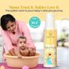 Pure Aura Baby Body Wash 200ml | Infused with 12 Ayurvedic Herbs | Tear-Free & Gentle Formula | Natural Hydration for Babys Skin | Doctors Recommended | Vegan, Cruelty-Free | Safe for Newborns & Kids view 3
