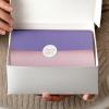 ARPOVIST 60 Sheets Pink and Purple Gradient Tissue Paper Bulk with Stickers, Gift Wrapping Tissue Paper for Gift Bags, Crafts, Flowers, Party and Holiday Packaging, 20 x 14 Inches view 4