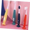 COLLBATH 4pcs Toothbrushes Soft Bristles Ergonomic Non-Slip Handle for Years Old Oral Care Manual Teeth Cleaning Brushes view 3