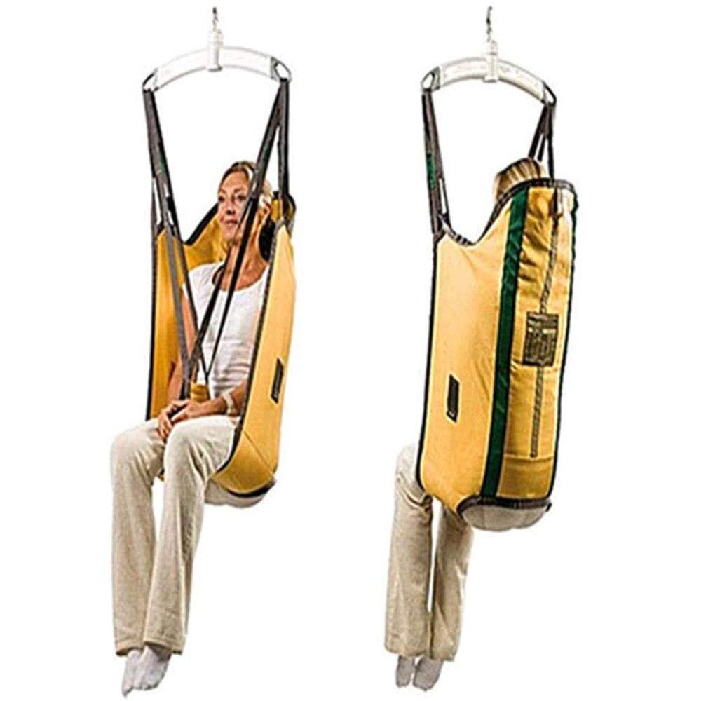 YySXIQ Heavy Duty Lifting Transfer Machine Sling Belts for Bed Handling, Shift Pad & Stretcher Roll Over Nursing Aid - Durable Support for Caregivers and Patients (A)