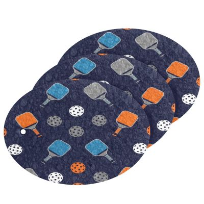 KOCOART Pickleball Paddles and Balls_1 Dish Scrub Sponges Kitchen Non Scratch Reusable Compressed Cellulose Sponge Hanging for Household Cleaning Washing Dishes Pots and Pans 3 Pack