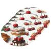 KOCOART Sweet Pastries and Berries Dish Scrub Sponges Kitchen Non Scratch Reusable Compressed Cellulose Sponge Hanging for Household Cleaning Washing Dishes Pots and Pans 3 Pack view 1