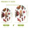 KOCOART Sweet Pastries and Berries Dish Scrub Sponges Kitchen Non Scratch Reusable Compressed Cellulose Sponge Hanging for Household Cleaning Washing Dishes Pots and Pans 3 Pack view 2