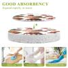 KOCOART Sweet Pastries and Berries Dish Scrub Sponges Kitchen Non Scratch Reusable Compressed Cellulose Sponge Hanging for Household Cleaning Washing Dishes Pots and Pans 3 Pack view 3