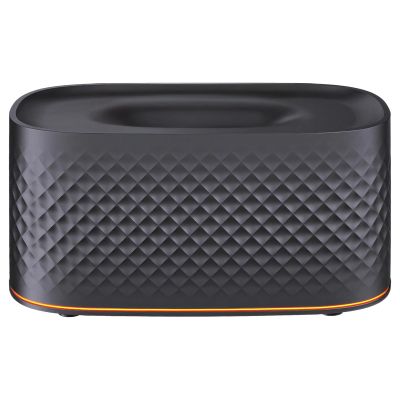 Air Diffuser Humidifier Flame Effect, Essential Oil Diffuser, Home Black Design, Safe Ultrasonic Auto Shut-Off