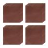 Food Safe Aluminum Foil Candy Wrappers 7.87x7.87 Inch (100-Pack) - Giant 20x20cm Foil Sheets For Homemade Chocolates, Valentine's Day Gifts, Wedding & Birthd(Size:Smooth surface,Color:Brown) view 1
