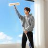 Ultra-Long Window Cleaning Set 40ft, 33ft, 30ft, 26ft, 23ft, 20ft, 16ft - Silicone Squeegee & Glass Washing Pole, Perfect for Shopping Centers & High Rise Buildings view 1