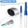 Ultra-Long Window Cleaning Set 40ft, 33ft, 30ft, 26ft, 23ft, 20ft, 16ft - Silicone Squeegee & Glass Washing Pole, Perfect for Shopping Centers & High Rise Buildings view 4