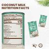 COCOXIM 100% Natural Coconut Milk, 400ml (Pack of 12) | Zero Added Sugar | Rich & Creamy for Cooking | Halal & Kosher Certified | Gluten & Dairy Free | No Additives | Ideal for Curries, Smoothies & Desserts view 3