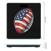 Football Soccer U.S.A. Flag Scale for Body Weight Digital Bathroom Scale Round Corner Design High Precision view 2