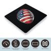 Football Soccer U.S.A. Flag Scale for Body Weight Digital Bathroom Scale Round Corner Design High Precision view 3