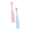 LALADEFIEE 2pcs Toothbrush with Extra Soft Bristles for Boy Girl Ergonomic Handle Training Tooth Cleaner for Gentle Gum Care Red and Blue view 1