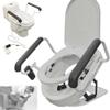 SICWEDIM Automatic Toilet Seat Riser, Electric Seat Lifter with Double Armrests, 0-45 Lifting Angle for Elderly, Handicap, and Pregnant Individuals view 1