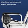 SICWEDIM Automatic Toilet Seat Riser, Electric Seat Lifter with Double Armrests, 0-45 Lifting Angle for Elderly, Handicap, and Pregnant Individuals view 3